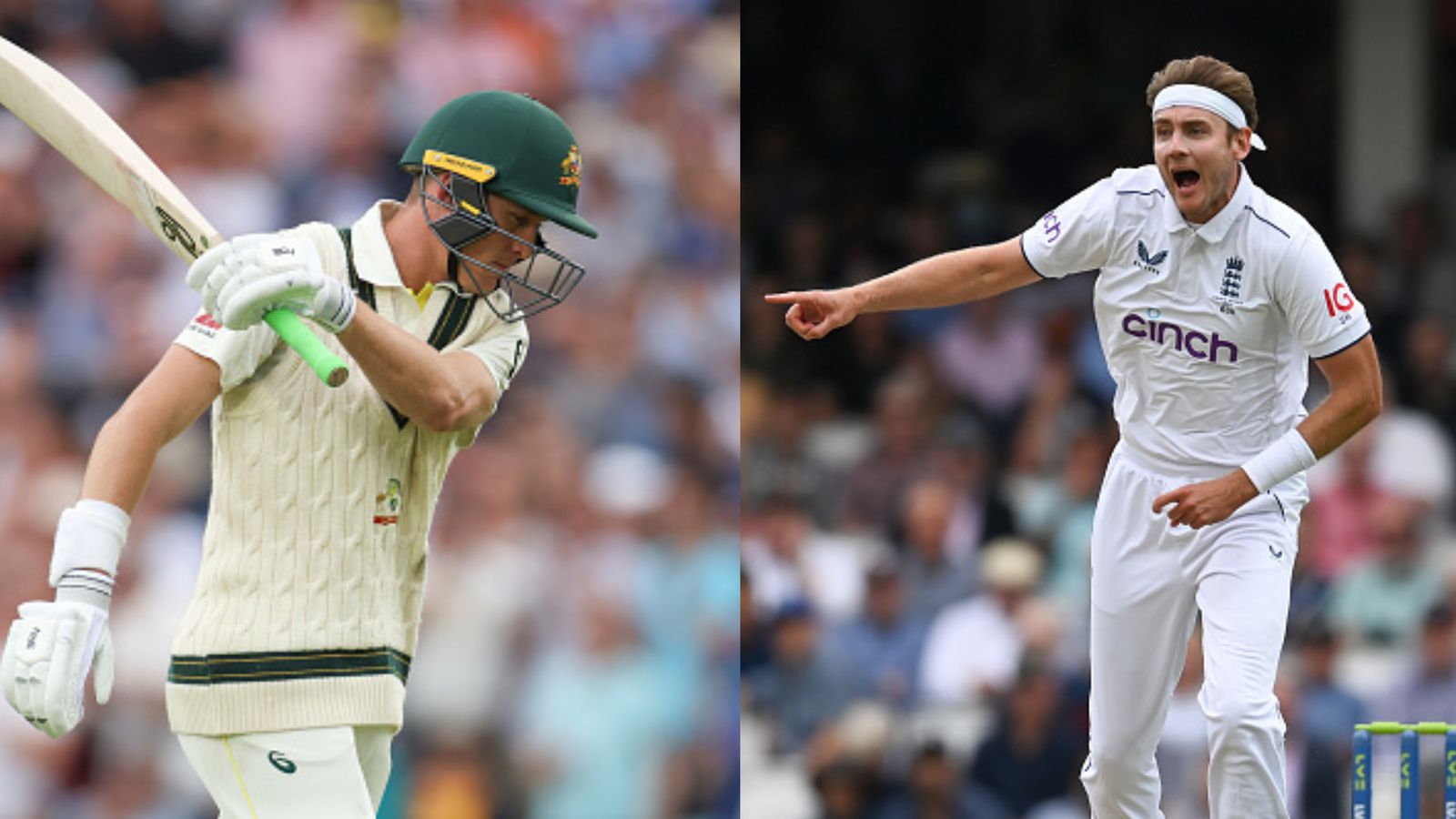 स्टुअर्ट ब्रॉड का मैदान पर 'टोना-टोटका', स्टंप्स के पास जाकर फूंका जादू और अगली गेंद पर आउट हो गए लाबुशेन, Video वायरल स्टुअर्ट ब्रॉड का मैदान पर 'टोना-टोटका', स्टंप्स के पास जाकर फूंका जादू और अगली गेंद पर आउट हो गए लाबुशेन, Video वायरल