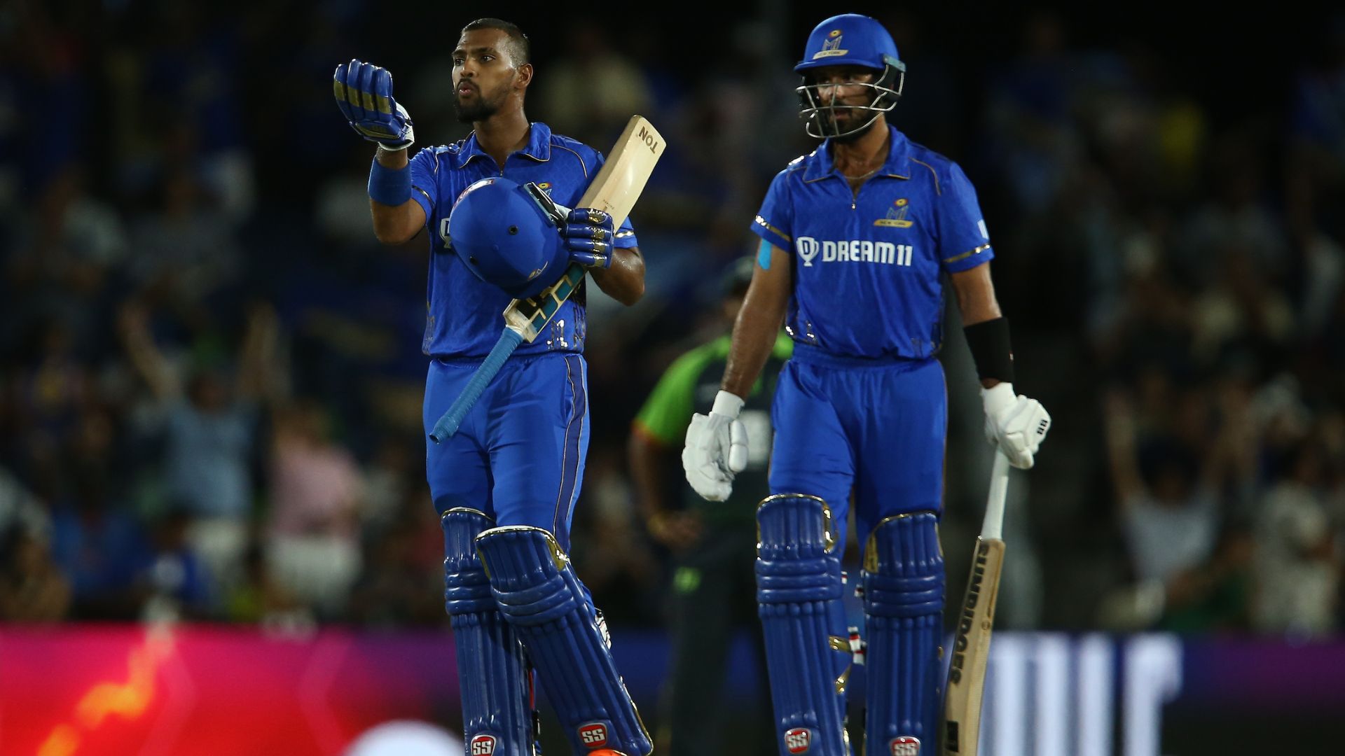 निकोलस पूरन ने 16 गेंद में फिफ्टी और 40 में शतक ठोककर मचाया कोहराम, अंबानी की टीम के लिए लाए छक्कों की सुनामी, बॉलर बने खिलौना