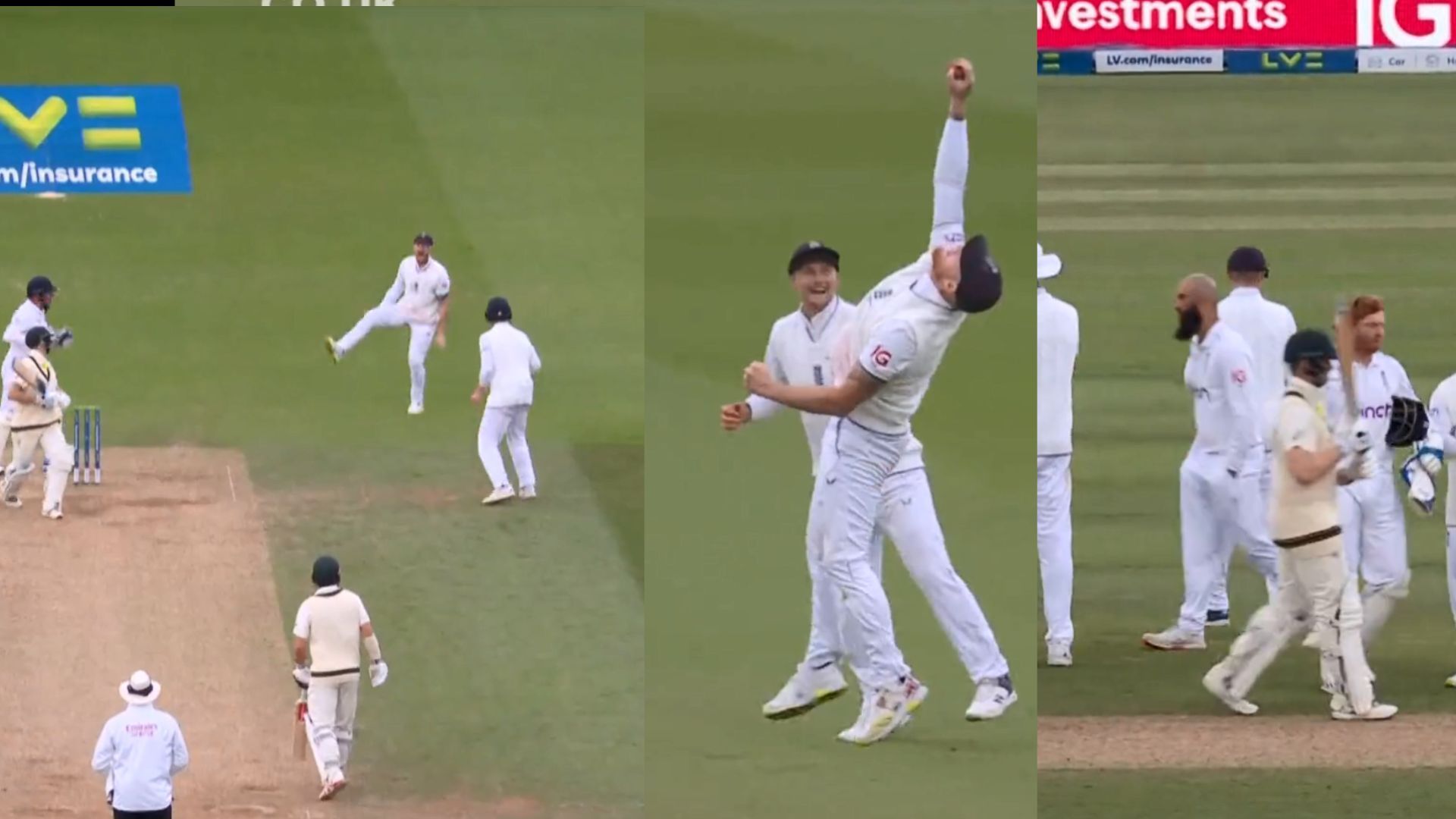 Ben Stokes : बेन स्टोक्स ने स्मिथ का एक हाथ से पकड़ा कैच, फिर कैसे छूट गई गेंद, देखें Video