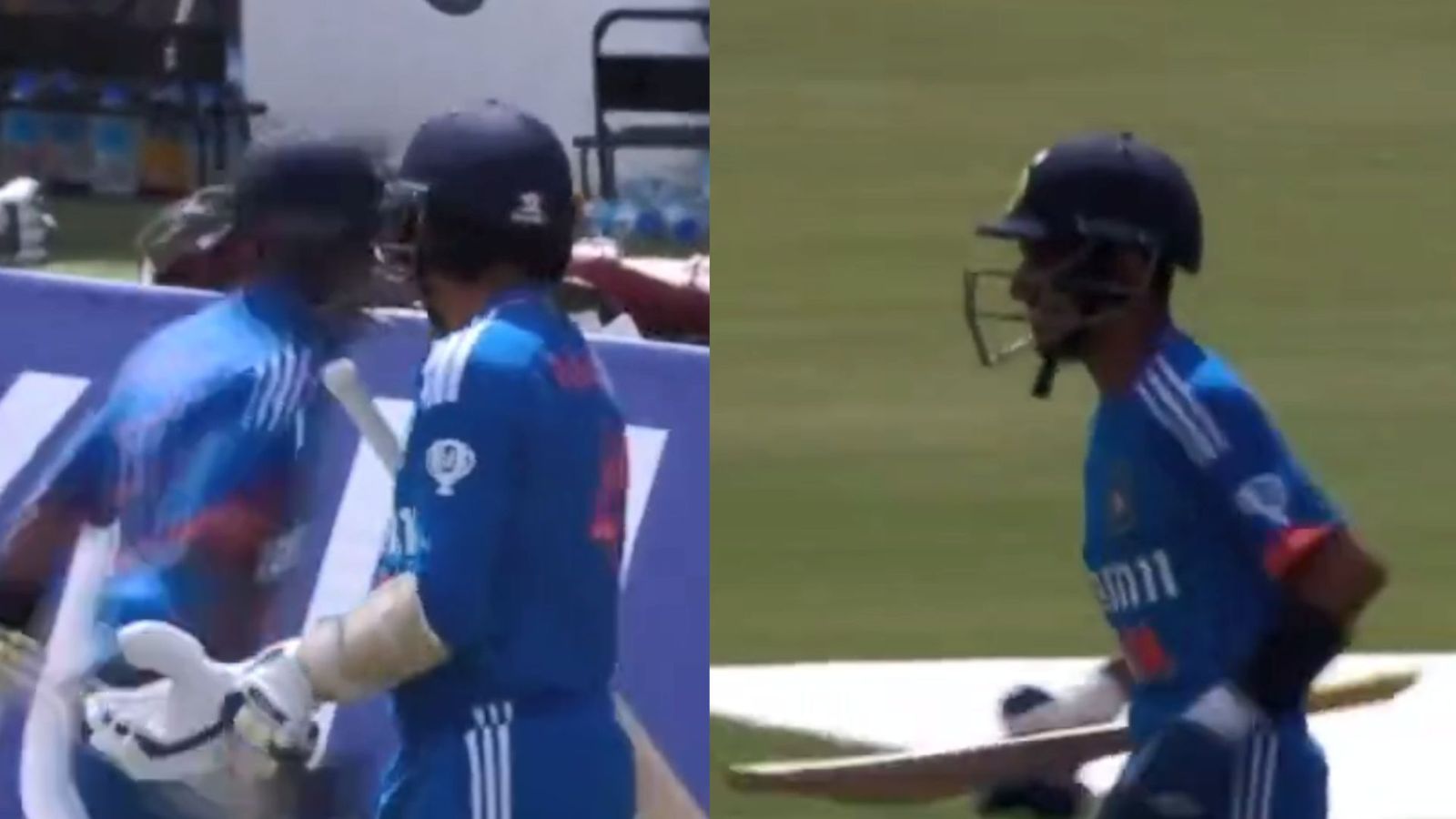 IND vs WI : बल्ला लेकर अंदर गए चहल फिर आए बाहर, खड़े होकर देखते रहे मुकेश, अंपायर ने लिया फैसला, जानें क्या है ये ड्रामा? IND vs WI : बल्ला लेकर अंदर गए चहल फिर आए बाहर, खड़े होकर देखते रहे मुकेश, अंपायर ने लिया फैसला, जानें क्या है ये ड्रामा?