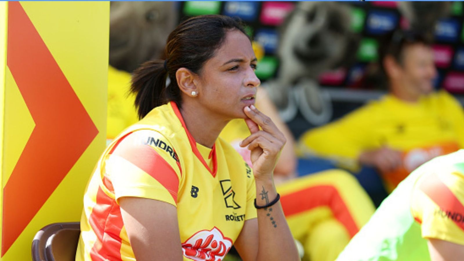 Harmanpreet Kaur : स्टंप पर बल्ला मारने और दो मैच के बैन का हरमनप्रीत कौर को नहीं पछतावा, कहा - ये अधिकार... Harmanpreet Kaur : स्टंप पर बल्ला मारने और दो मैच के बैन का हरमनप्रीत कौर को नहीं पछतावा, कहा - ये अधिकार...