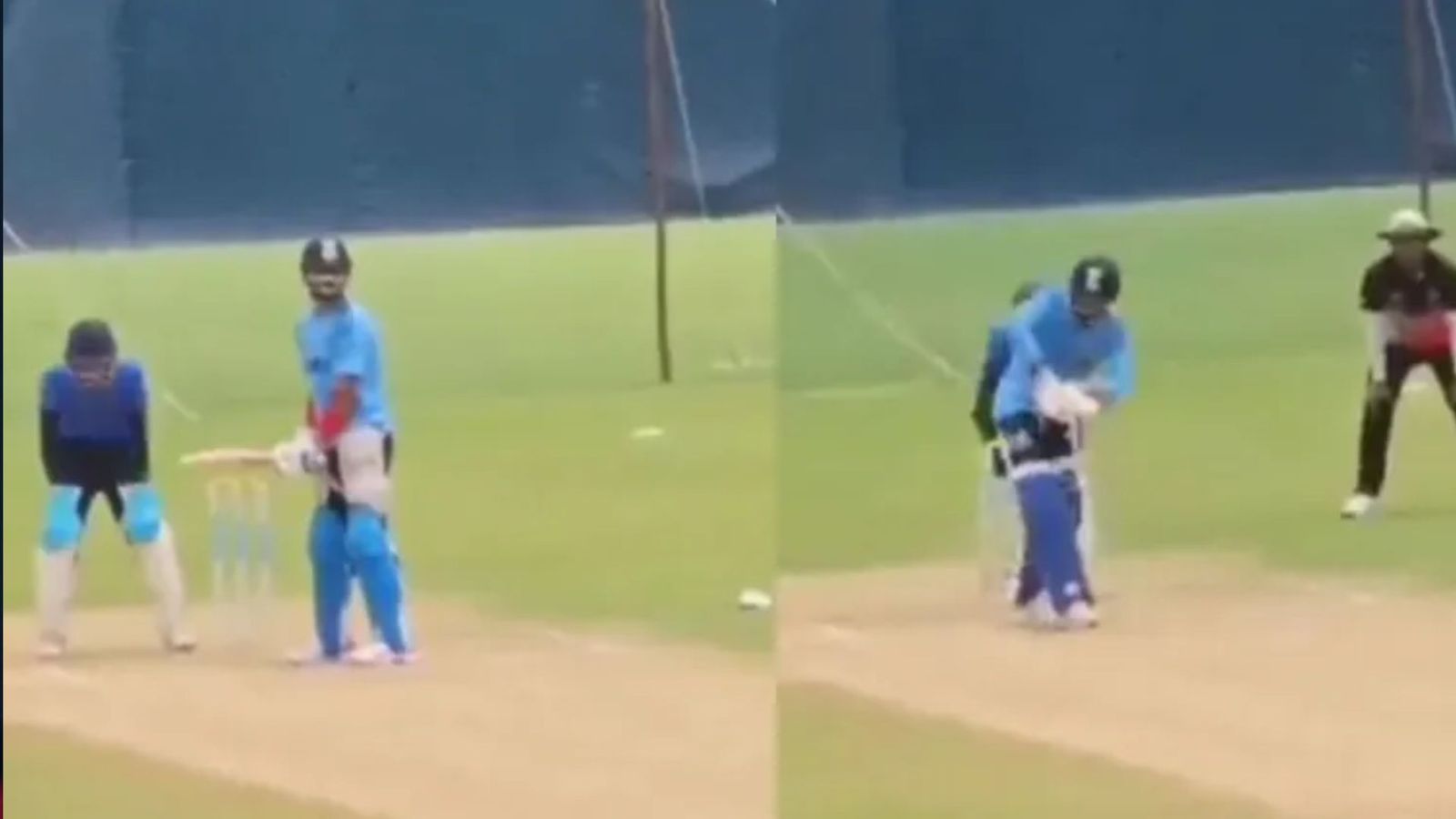 Asia Cup 2023 से पहले कोहली-जडेजा ने साथ में की बैटिंग, केएल राहुल ने कीपिंग में दिखाया जलवा, देखें Video Asia Cup 2023 से पहले कोहली-जडेजा ने साथ में की बैटिंग, केएल राहुल ने कीपिंग में दिखाया जलवा, देखें Video