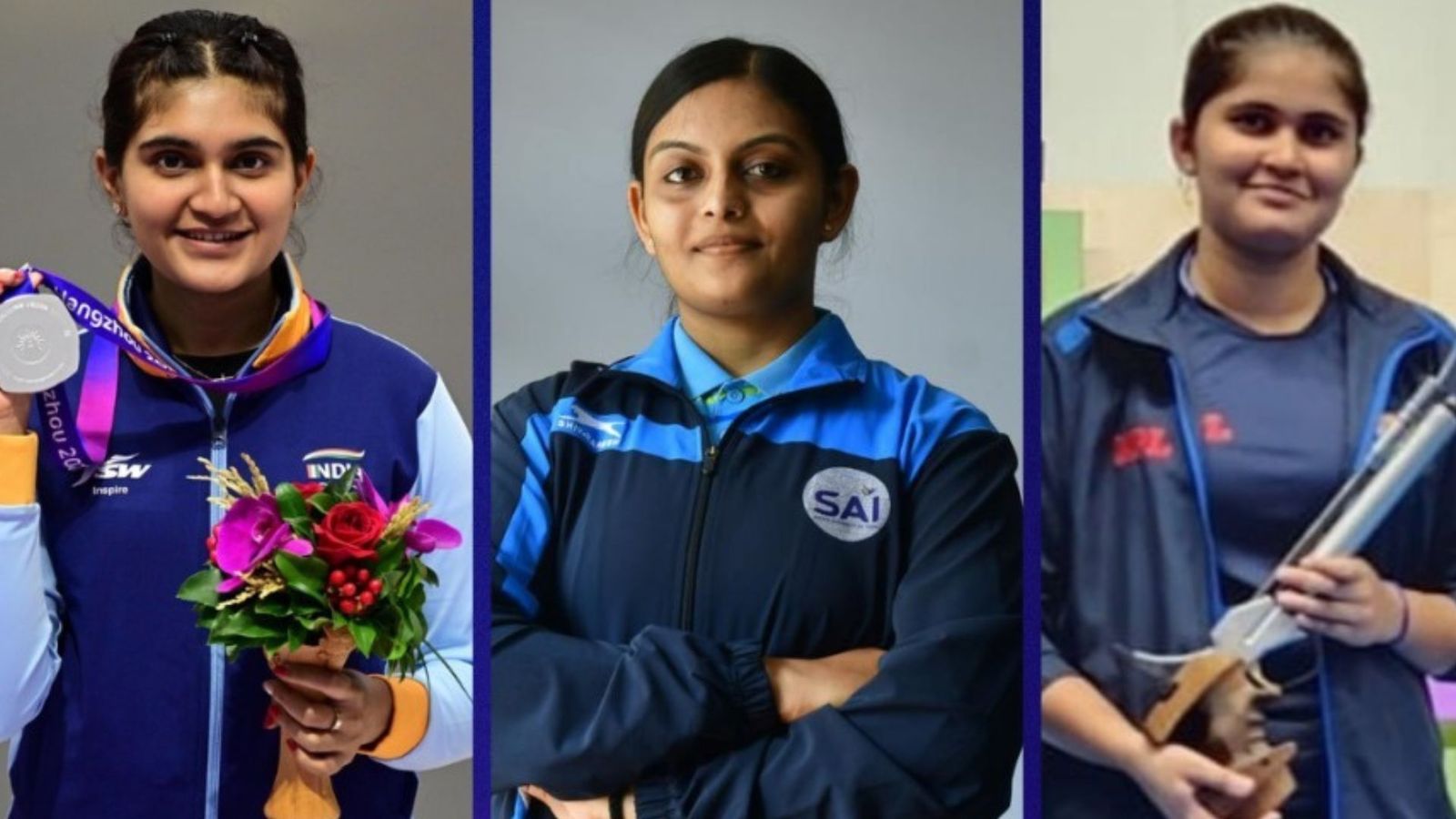 Asian Games 2023: एशियन गेम्स में भारतीय शूटरों का बवाल, 10 मीटर एयर पिस्टल में महिला टीम ने जीता सिल्वर Asian Games 2023: एशियन गेम्स में भारतीय शूटरों का बवाल, 10 मीटर एयर पिस्टल में महिला टीम ने जीता सिल्वर