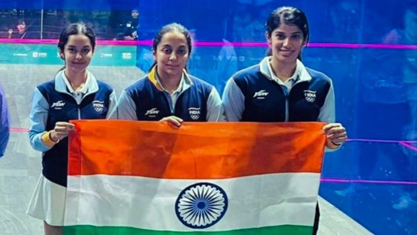 Asian Games 2023: भारतीय महिला स्क्वॉश टीम को हांगकांग से मिली हार, ब्रॉन्ज मेडल से करना पड़ा संतोष
Asian Games 2023: भारतीय महिला स्क्वॉश टीम को हांगकांग से मिली हार, ब्रॉन्ज मेडल से करना पड़ा संतोष
