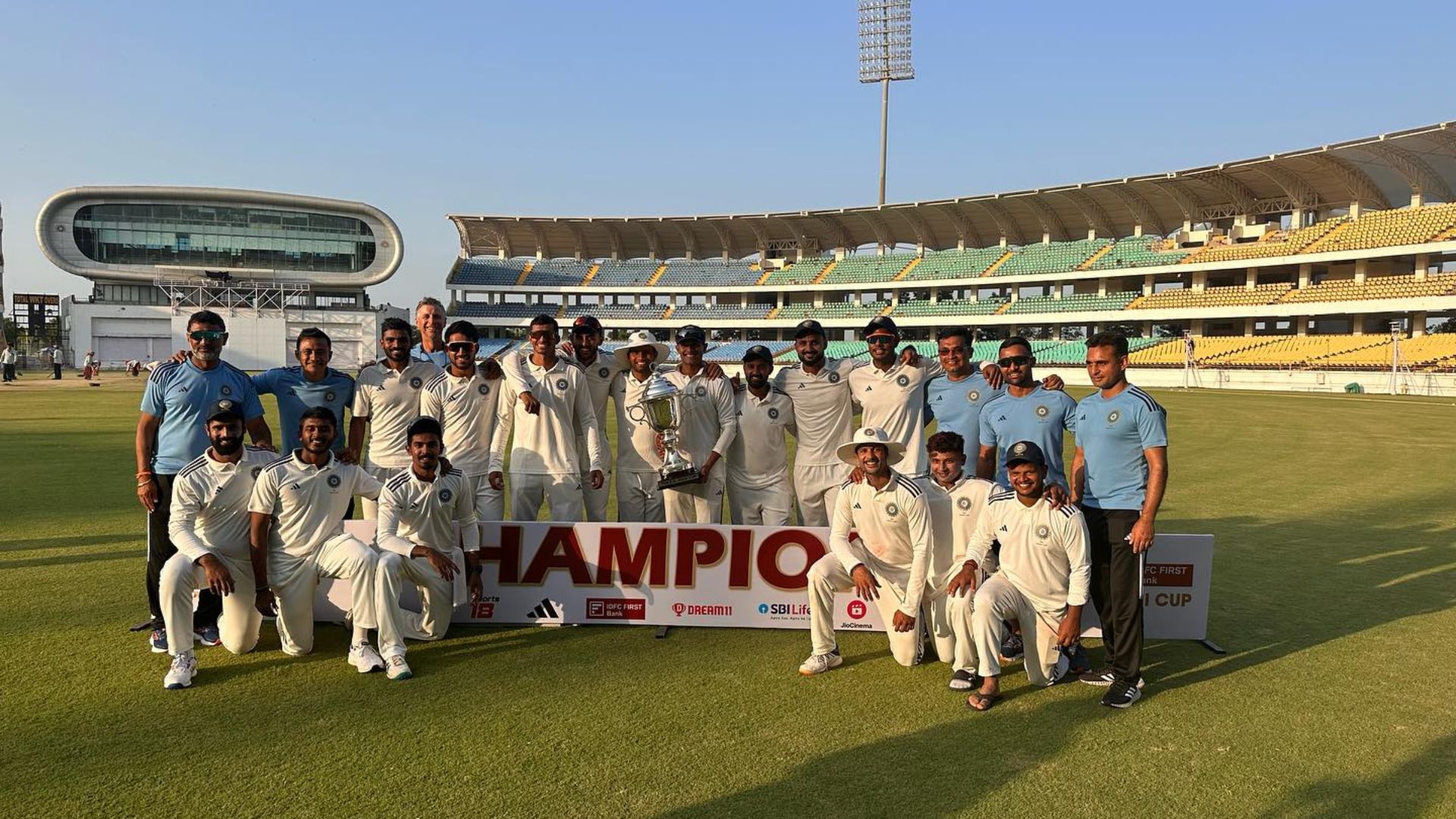 Irani Cup: जयदेव उनादकट की टीम 79 रन पर सिमटी, 3 दिन में ही मिली शिकस्त, शेष भारत 30वीं बार बना विजेता