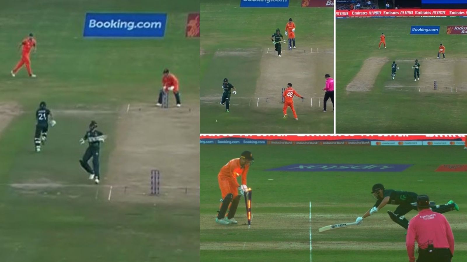 WC 2023, Funny Moment : एक रन के लिए 3 बार भागा पाकिस्तानी खिलाड़ी, फिर भी हुआ रनआउट तो लगे ठहाके, देखें Video  WC 2023, Funny Moment : एक रन के लिए 3 बार भागा पाकिस्तानी खिलाड़ी, फिर भी हुआ रनआउट तो लगे ठहाके, देखें Video