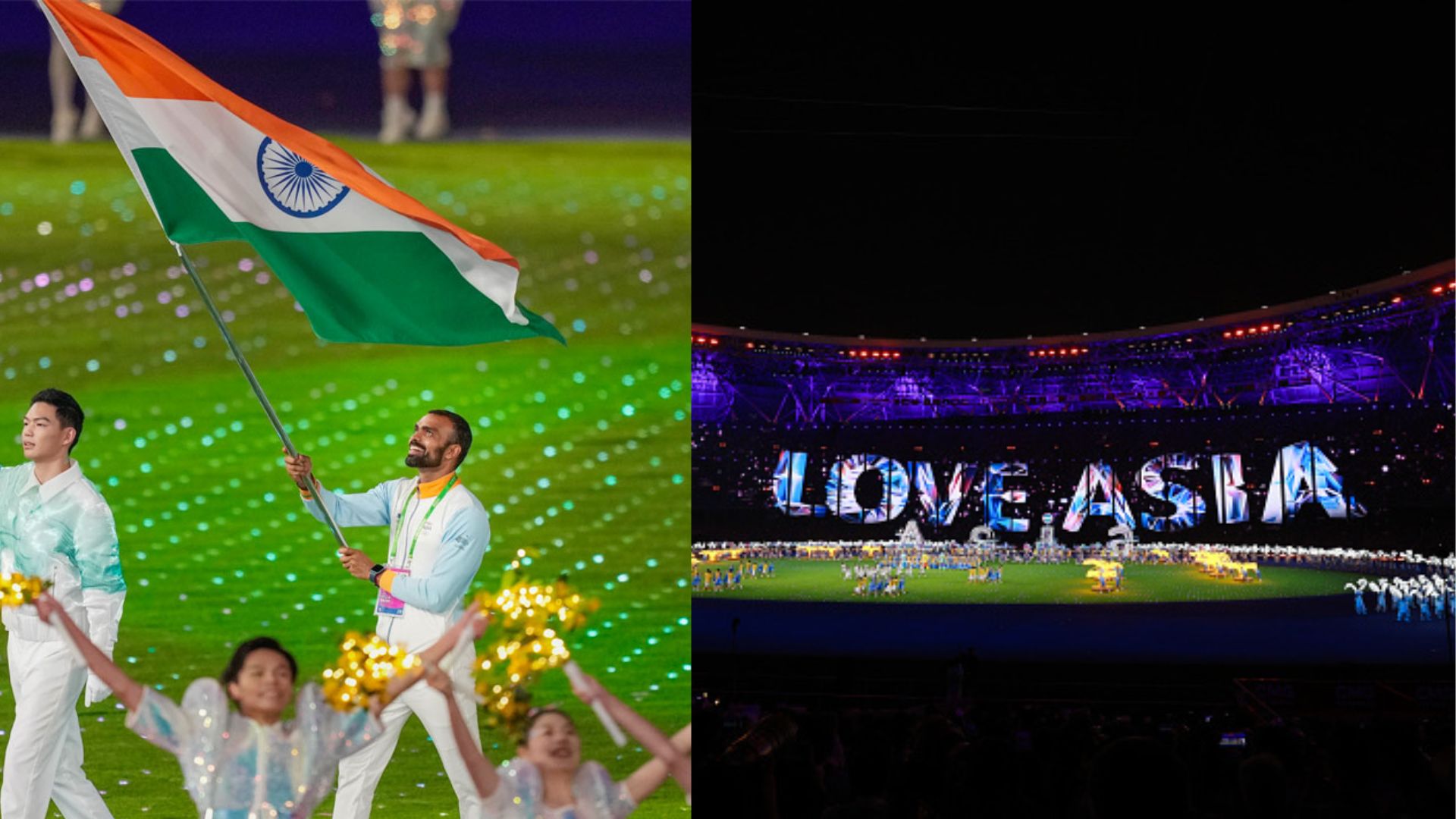 Asian Games Closing Ceremony: पीआर श्रीजेश ने थामा तिरंगा, 75 मिनट के धूमधड़ाके के बाद जापान में मिलने का हुआ वादा