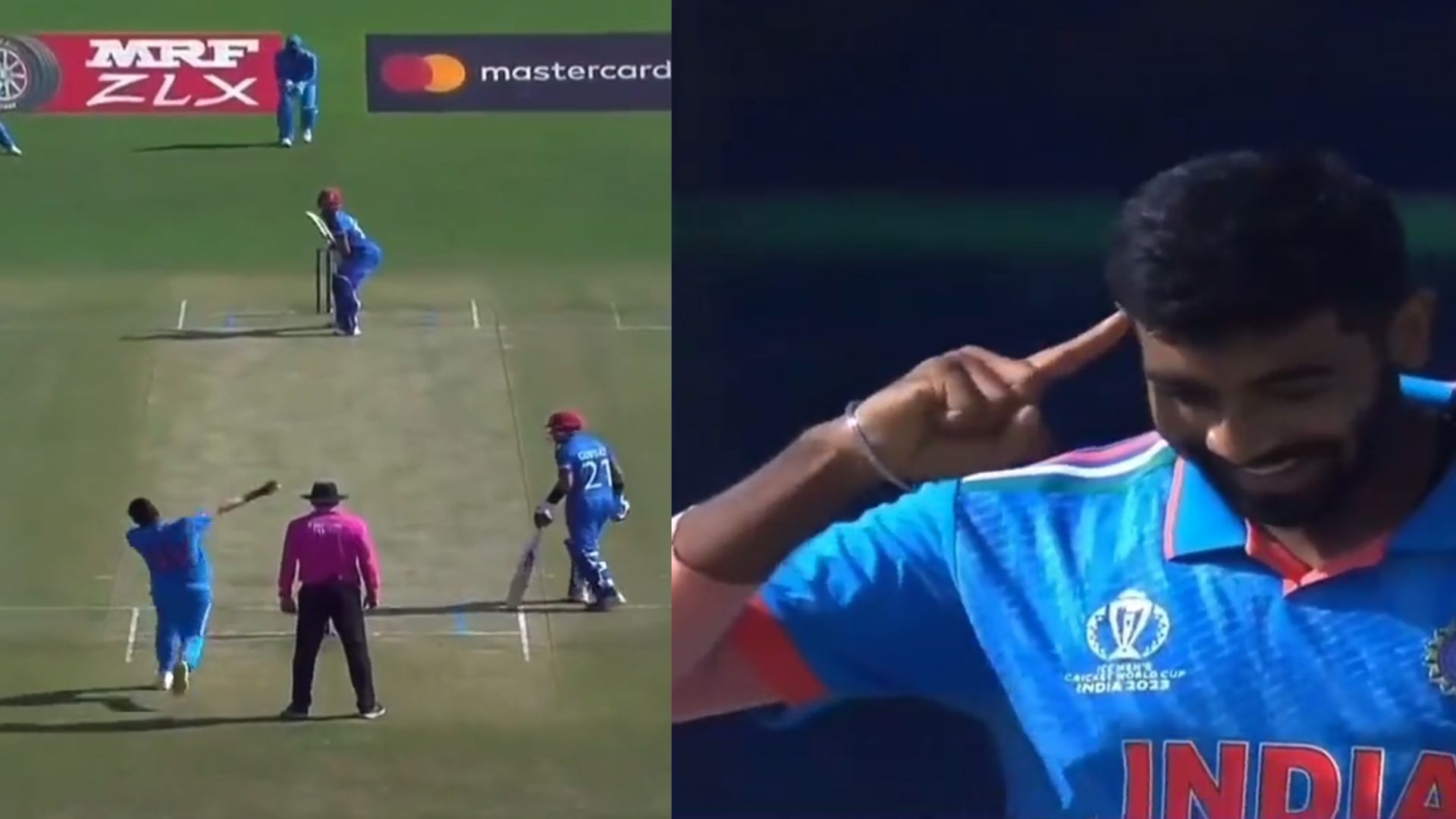 IND vs AFG, VIDEO : World Cup में जसप्रीत बुमराह का नया सेलिब्रेशन, 6700 किमी दूरे बैठे स्टार की उतारी नकल