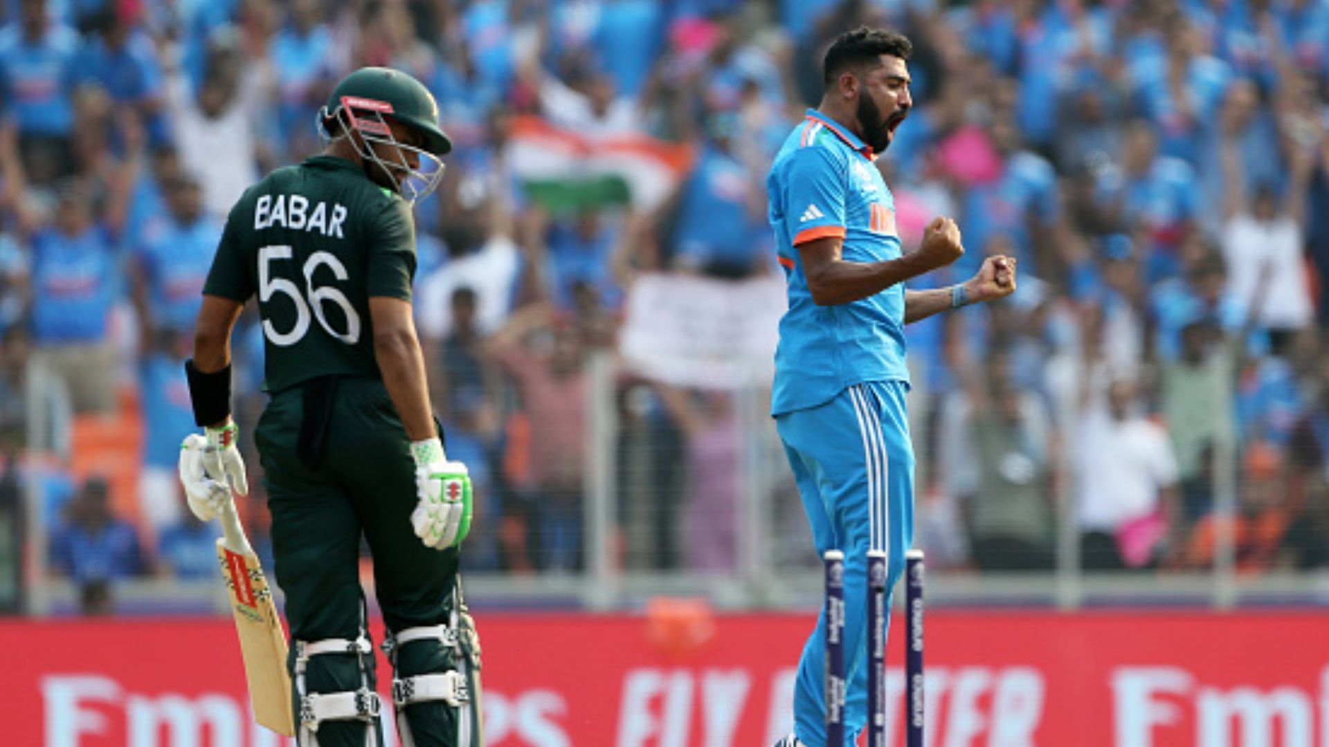 IND vs PAK : भारतीय गेंदबाजों का कोहराम! 36 रन पर पाकिस्तान के 8 विकेट हुए धड़ाम, अहमदाबाद में 191 पर सिमटी बाबर की सेना