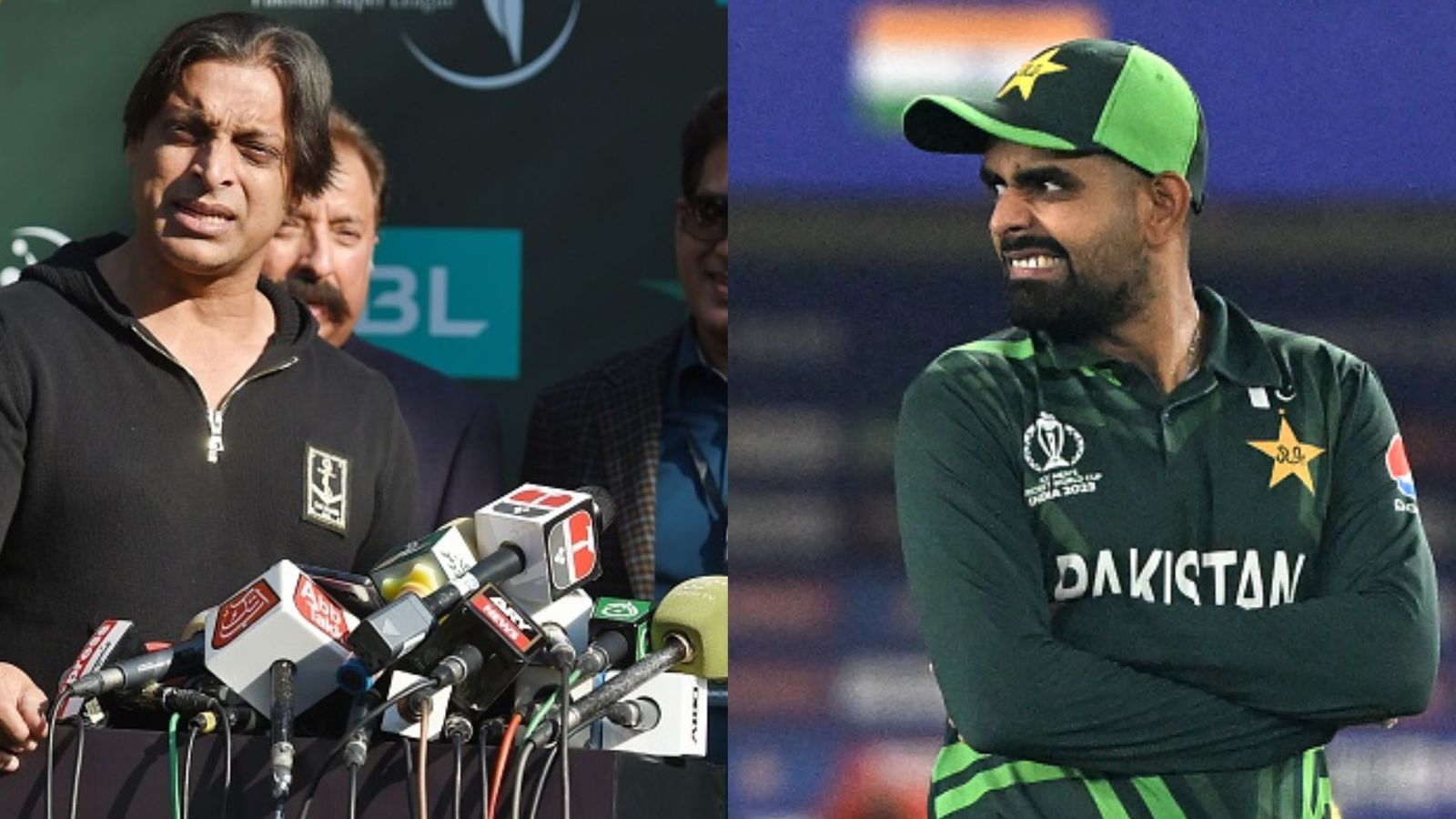 World Cup 2023 : 'सवा लाख लोगों का मुंह अकेले बंद करवाने के लिए आग होनी चाहिए', पाकिस्तान की फ्लॉप बैटिंग पर भड़के शोएब अख्तर   World Cup 2023 : 'सवा लाख लोगों का मुंह अकेले बंद करवाने के लिए आग होनी चाहिए', पाकिस्तान की फ्लॉप बैटिंग पर भड़के शोएब अख्तर