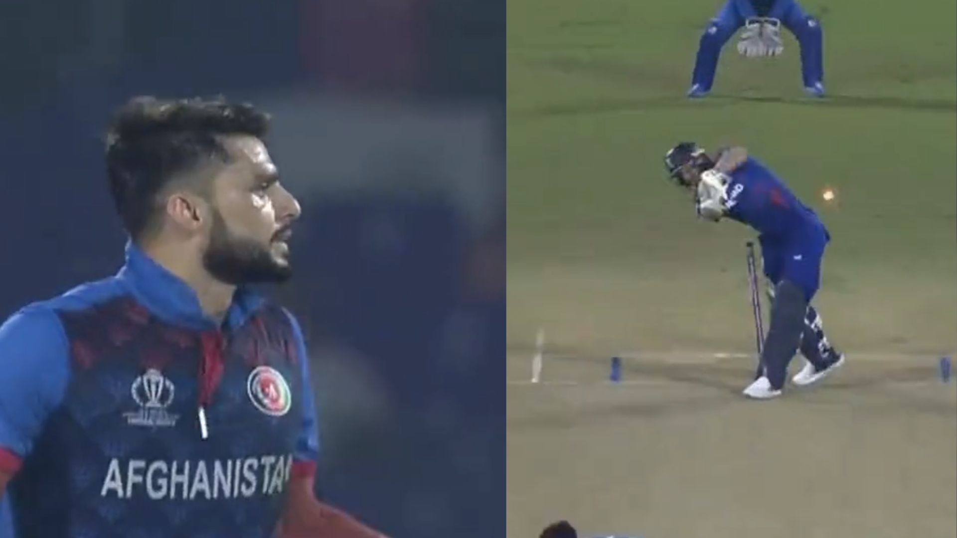 ENG vs AFG : विराट कोहली के घर में नवीन उल हक़ का धमाल, जोस बटलर के उखाड़े डंडे, Video कर देगा हैरान! ENG vs AFG : विराट कोहली के घर में नवीन उल हक़ का धमाल, जोस बटलर के उखाड़े डंडे, Video कर देगा हैरान!