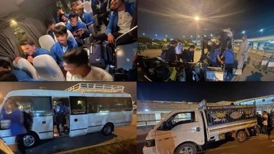 शर्मनाक झूठ! पाकिस्तान के पूर्व कप्तान ने इनरवियर के आगे बैठकर प्रेस कॉन्फ्रेंस की फर्जी फोटो शेयर की, PCB भी हो रहा ट्रोल, जानिए पूरा मामला कंबोडिया की टीम को रिसीव करने के लिए बस और मिनी ट्रक भेजा गया