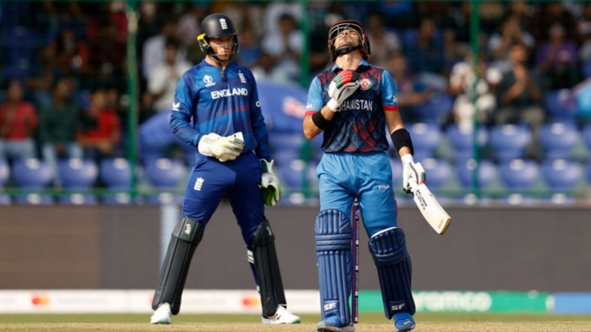 World Cup 2023: इंग्लैंड को हराने वाली अफगानिस्तानी टीम के खिलाड़ी को मिली सजा, ICC ने अब बताया दिल्ली में ऐसा क्या हुआ था