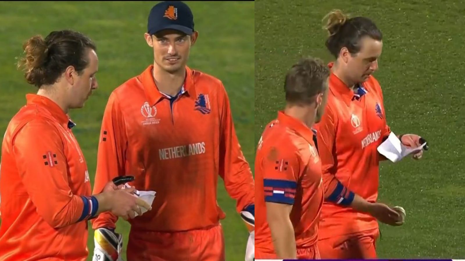नेदरलैंड्स ने एक कागज के जरिए साउथ अफ्रीका को धूल चटाई, जब-जब पर्ची निकली तब-तब गिरा विकेट, जानिए क्या था इसमें नेदरलैंड्स ने एक कागज के जरिए साउथ अफ्रीका को धूल चटाई, जब-जब पर्ची निकली तब-तब गिरा विकेट, जानिए क्या था इसमें