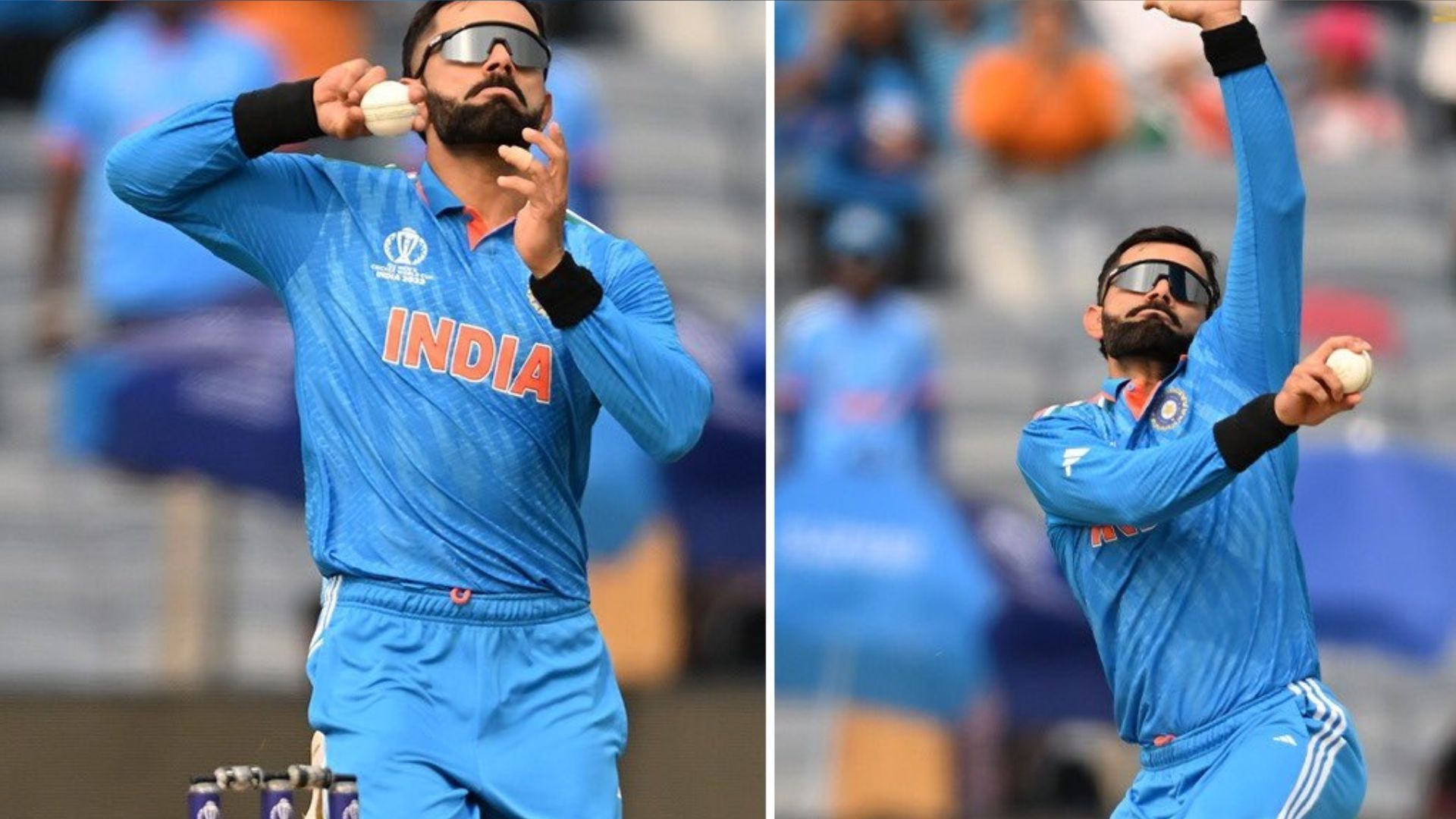 IND vs BAN: विराट कोहली ने वनडे में 6 साल बाद की गेंदबाजी, पहली गेंद पर ही हंसने लगे कमेंटेटर्स, कहा- ये बिल्कुल...VIDEO