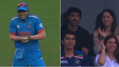 IND vs BAN : शुभमन गिल ने जैसे ही लपका शानदार कैच, सारा तेंदुलकर का रिएक्शन हुआ वायरल, VIDEO आया सामने  शुभमन गिल और सारा तेंदुलकर
