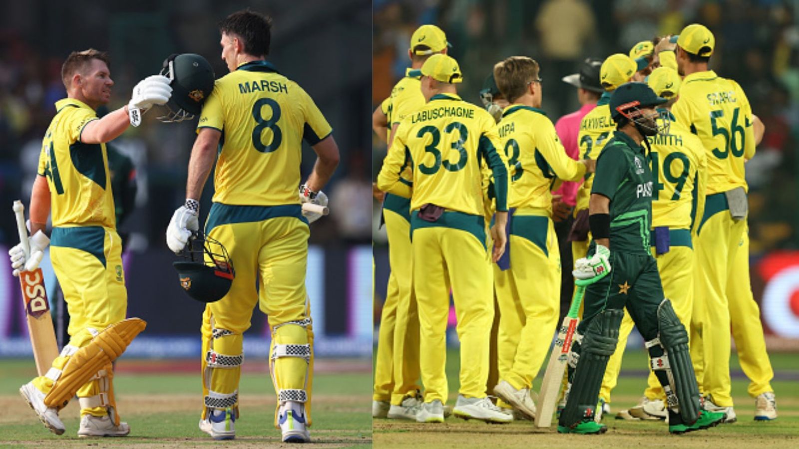 PAK vs AUS : भारत के बाद ऑस्ट्रेलिया ने भी पाकिस्तान को धोया, वॉर्नर और मार्श के शतकों से बाबर की सेना ने टेके घुटने PAK vs AUS : भारत के बाद ऑस्ट्रेलिया ने भी पाकिस्तान को धोया, वॉर्नर और मार्श के शतकों से बाबर की सेना ने टेके घुटने