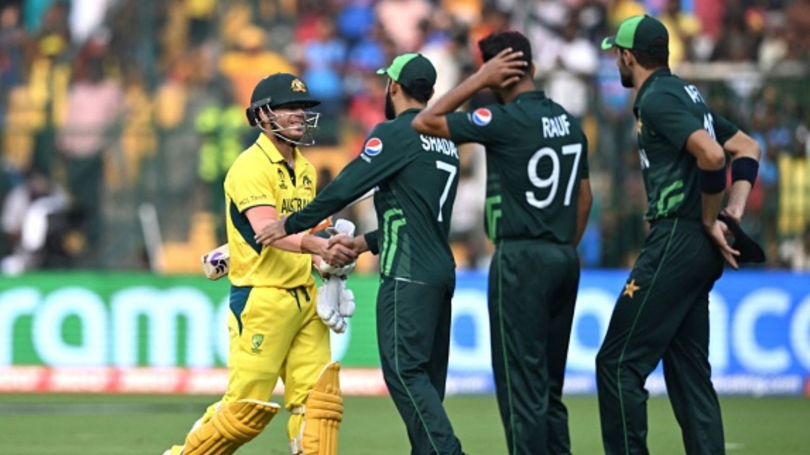 163 रनों की पारी से पाकिस्तान को हार का घाव देने के बाद वॉर्नर ने छिड़का नमक, कहा - 'उनकी गेंदबाजी से मैं दुखी' 163 रनों की पारी से पाकिस्तान को हार का घाव देने के बाद वॉर्नर ने छिड़का नमक, कहा - 'उनकी गेंदबाजी से मैं दुखी'