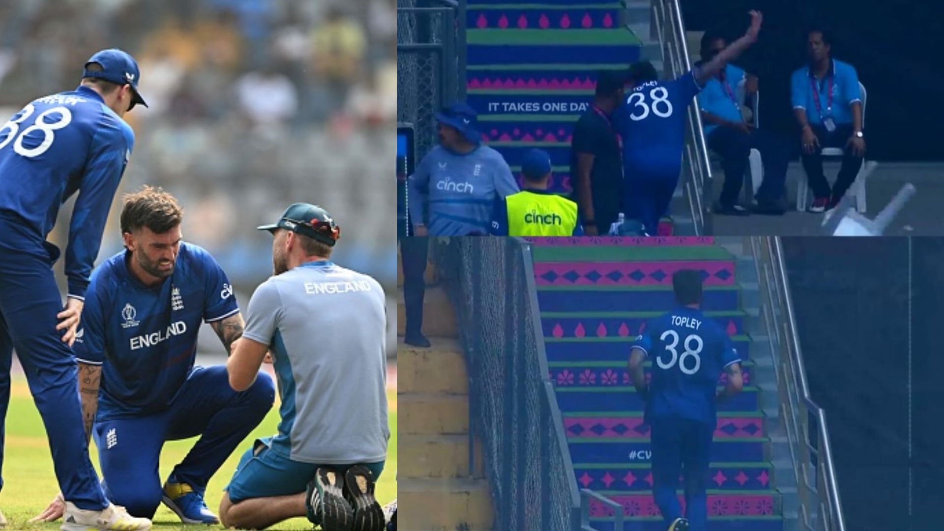 ENG vs SA: इंग्लिश खिलाड़ी चोटिल होने पर खो बैठा होश, बाउंड्री पारकर निकाला गुस्सा, कुर्सी फेंकी, ड्रेसिंग रूम में भी मचाया गदर