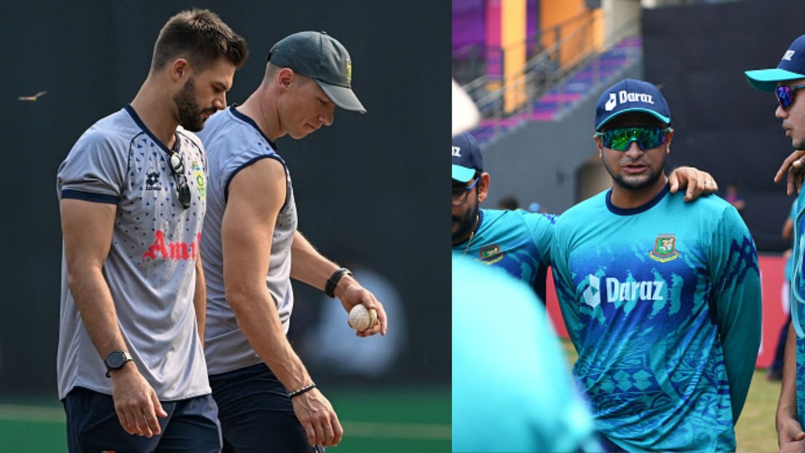 SA vs BAN: साउथ अफ्रीका ने टॉस जीतकर चुनी बल्लेबाजी, बावुमा बाहर तो बांग्लादेश में शाकिब की वापसी, जानें प्लेइंग 11 SA vs BAN: साउथ अफ्रीका ने टॉस जीतकर चुनी बल्लेबाजी, बावुमा बाहर तो बांग्लादेश में शाकिब की वापसी, जानें प्लेइंग 11