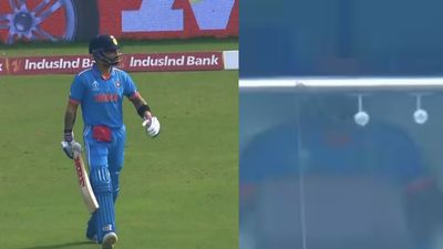 IND vs ENG : शून्य पर आउट होने के बाद विराट कोहली का ड्रेसिंग रूम में निकला गुस्सा, कुर्सी पर दे मारा हाथ, Video आया सामने विराट कोहली