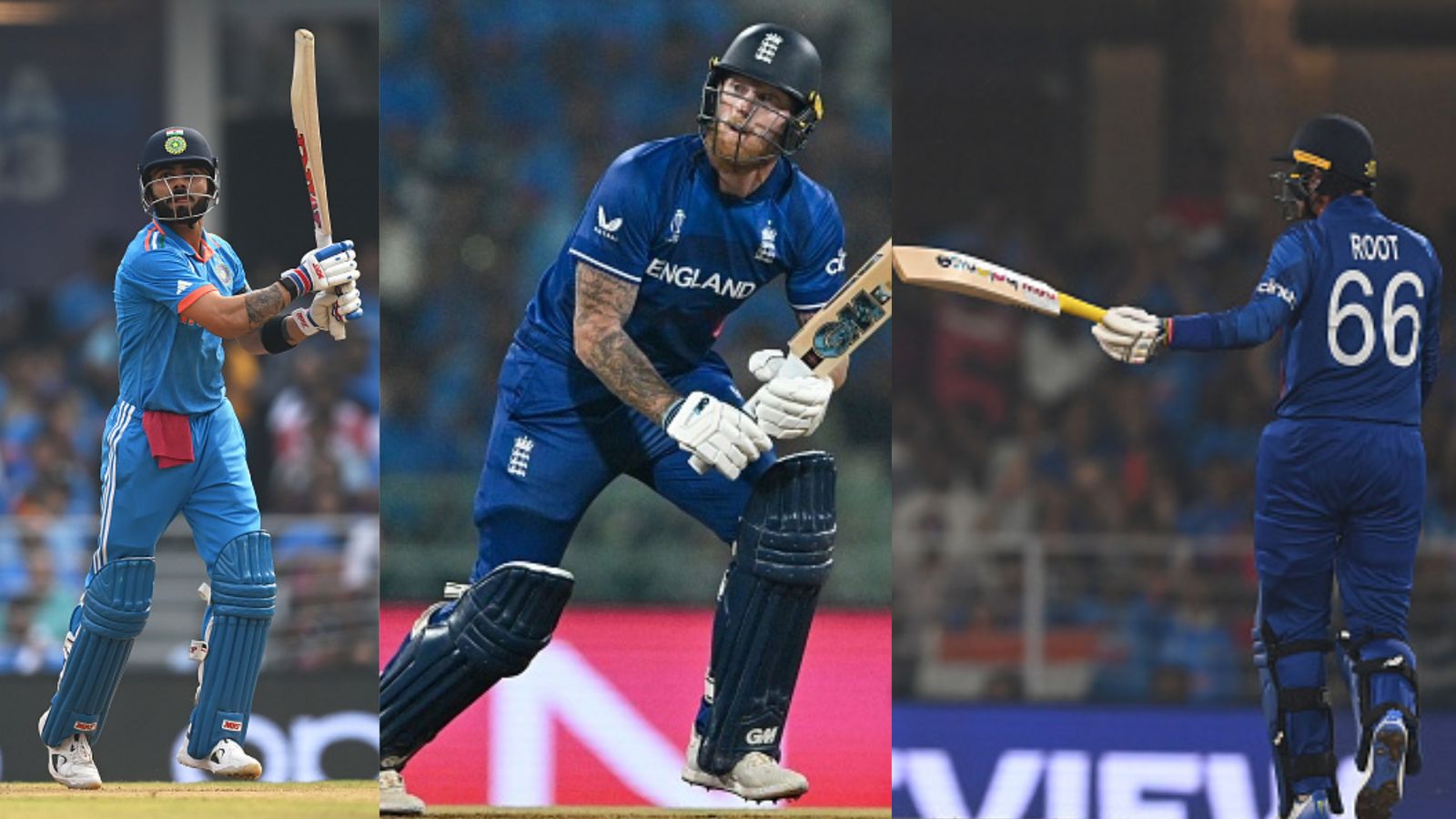 लखनऊ में सूरमा बल्लेबाजों के बिगड़े आंकड़े, कोहली से लेकर स्टोक्स और स्मिथ सबका वर्ल्ड कप रिकॉर्ड हुआ खराब लखनऊ में सूरमा बल्लेबाजों के बिगड़े आंकड़े, कोहली से लेकर स्टोक्स और स्मिथ सबका वर्ल्ड कप रिकॉर्ड हुआ खराब