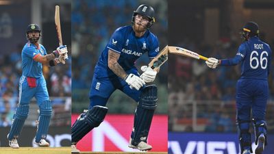 लखनऊ में सूरमा बल्लेबाजों के बिगड़े आंकड़े, कोहली से लेकर स्टोक्स और स्मिथ सबका वर्ल्ड कप रिकॉर्ड हुआ खराब कोहली, रूट और स्टोक्स एक ही मैच में जीरो पर आउट हो गए.