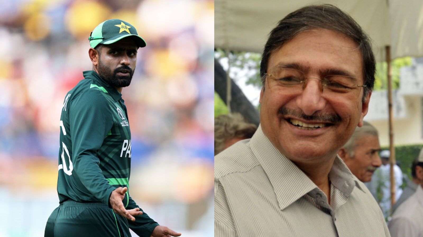 पाकिस्तान में टीवी पर दिखाई बाबर आजम की पर्सनल चैट, PCB चीफ जाका अशरफ ने लीक किया मैसेज, VIDEO पाकिस्तान में टीवी पर दिखाई बाबर आजम की पर्सनल चैट, PCB चीफ जाका अशरफ ने लीक किया मैसेज, VIDEO