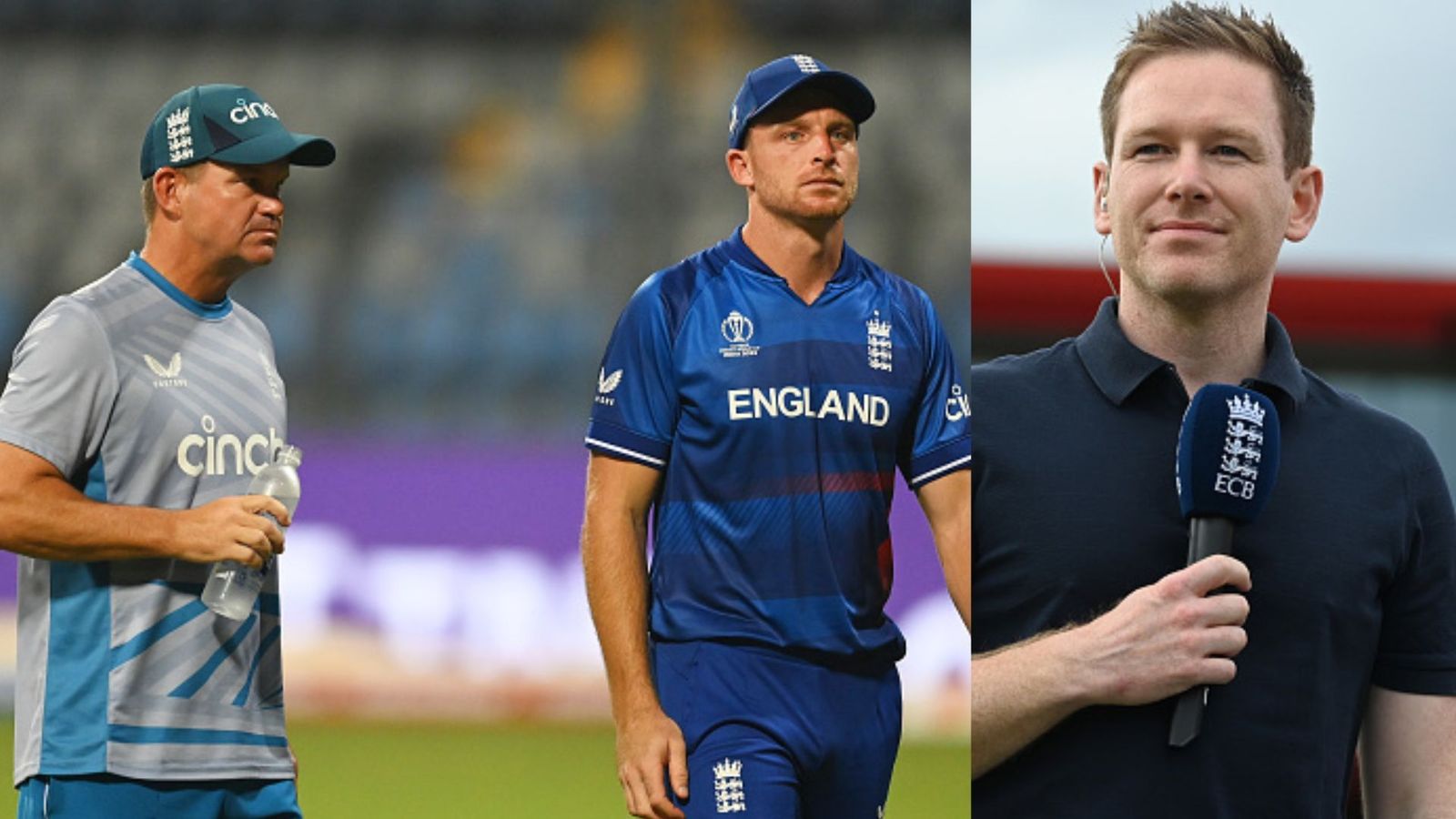 इंग्लैंड के कोच ने ऑयन मॉर्गन की बातों को नकारा, कहा- हमारी टीम में दरार नहीं, पूर्व कप्तान को... इंग्लैंड के कोच ने ऑयन मॉर्गन की बातों को नकारा, कहा- हमारी टीम में दरार नहीं, पूर्व कप्तान को...