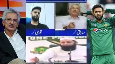 पाकिस्तानी क्रिकेट में नया बवाल! दिग्गज क्रिकेटर ने टीवी पर मोहम्मद आमिर को फिक्सर बताकर घेरा तो इमाद वसीम ने शो छोड़ा, देखिए Video सिकंदर बख्त (बाएं) और इमाद वसीम (दाएं) पाकिस्तान के लिए खेल चुके हैं.