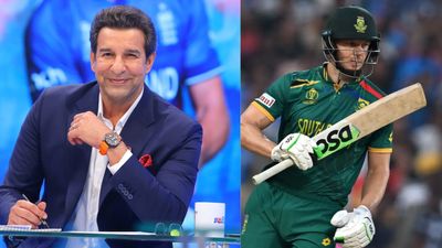 'सपने में परदादा ने कहा था दूध-जलेबी...', वसीम अकरम ने बताया डेविड मिलर के तूफानी खेल का मजेदार सीक्रेट वसीम अकरम ने डेविड मिलर को लेकर मजेदार कमेंट किया.