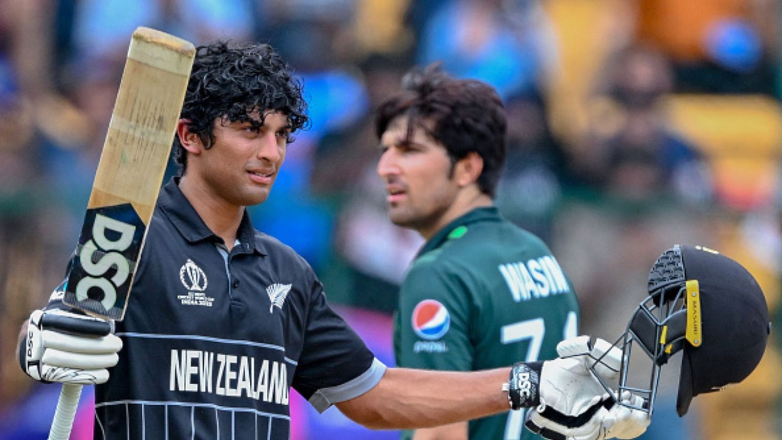 PAK vs NZ: रचिन रवींद्र जैसा कोई नहीं, 48 साल के वर्ल्ड कप इतिहास में ऐसा करने वाले बने पहले बल्लेबाज, 3 बार किया ये खास कारनामा PAK vs NZ: रचिन रवींद्र जैसा कोई नहीं, 48 साल के वर्ल्ड कप इतिहास में ऐसा करने वाले बने पहले बल्लेबाज, 3 बार किया ये खास कारनामा