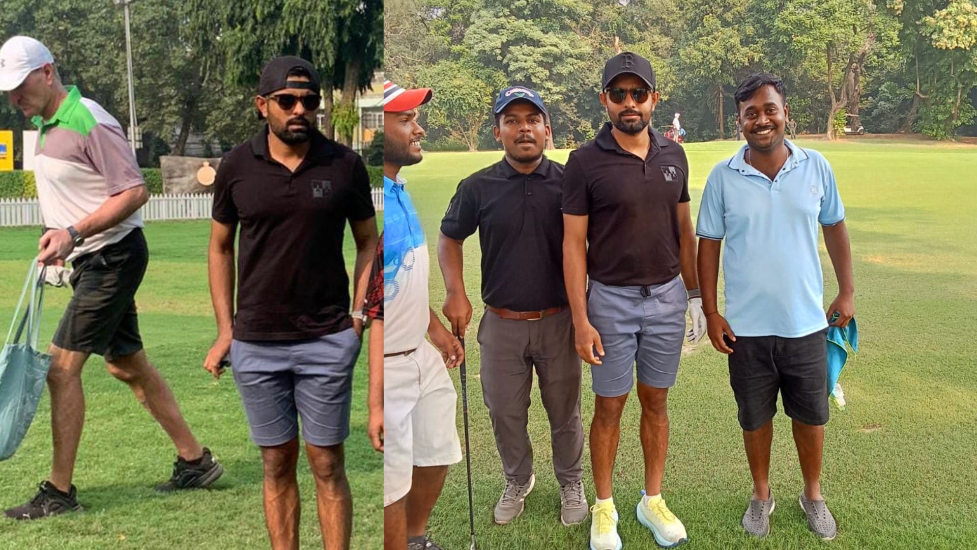 पाकिस्तान के करो या मरो के मैच से पहले 8 खिलाड़ियों ने कोलकाता में की शॉपिंग, बाबर आजम ने खेला गोल्फ