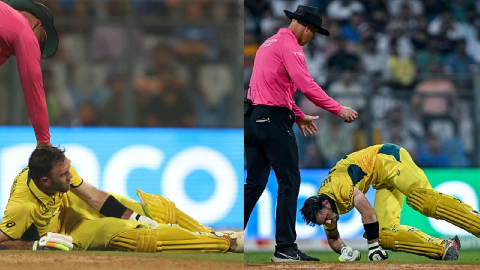 Glenn Maxwell : पैर में एंठन और दर्द से तड़पने वाले ग्लेन मैक्सवेल को क्यों नहीं मिला 'रनर'? जानिए क्या है बड़ी वजह  Glenn Maxwell : पैर में एंठन और दर्द से तड़पने वाले ग्लेन मैक्सवेल को क्यों नहीं मिला 'रनर'? जानिए क्या है बड़ी वजह