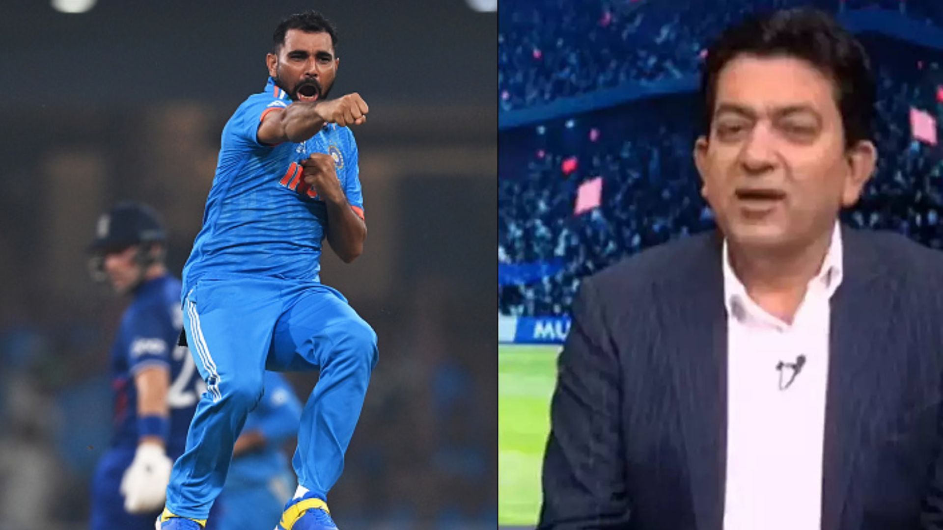 Different Ball Controversy : पाकिस्तान के पूर्व खिलाड़ी हसन रजा को शमी ने खदेड़ा, कहा -शर्म करो, वसीम अकरम पर भी नहीं....  