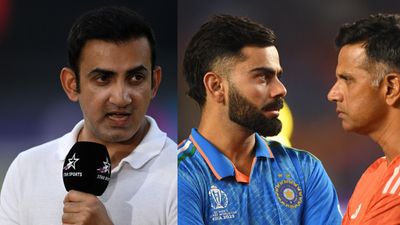 वर्ल्ड कप में भारत की करारी हार के बाद गौतम गंभीर का बयान वायरल, बोले- मैंने पहले ही कहा था... गौतम गंभीर, विराट कोहली और राहुल द्रविड़