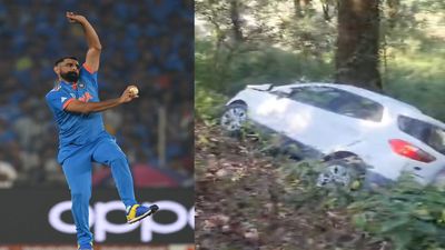 मोहम्मद शमी ने नैनीताल में बचाई शख्स की जान, सड़क हादसे में चकनाचूर हो गई थी कार, Video मोहम्मद शमी ने बचाई शख्स की जान