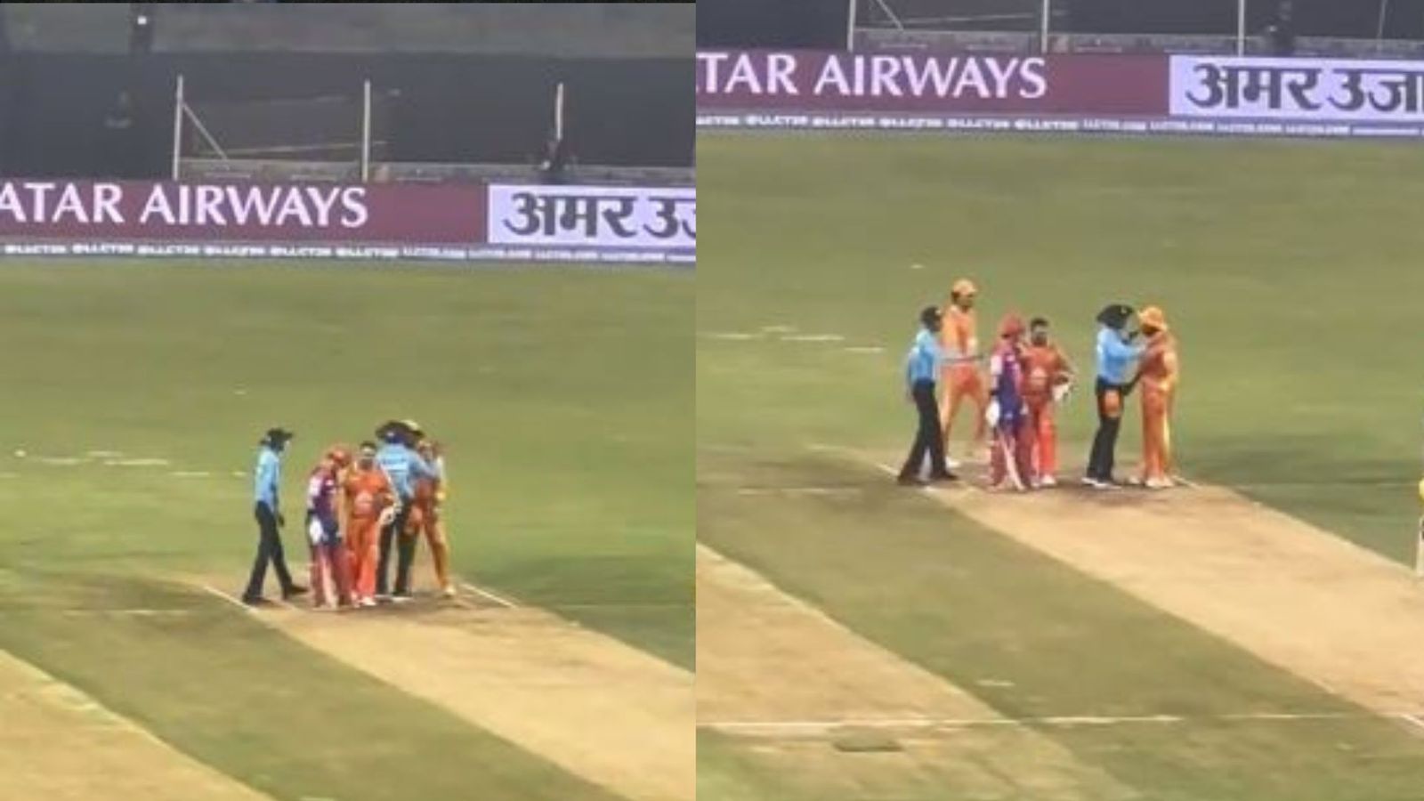 LLC: बीच मैदान पर भिड़े गौतम गंभीर और एस श्रीसंत, गेंदबाज ने लगाए आरोप, कहा- वो अपने सीनियर्स की इज्जत नहीं करते, VIDEO LLC: बीच मैदान पर भिड़े गौतम गंभीर और एस श्रीसंत, गेंदबाज ने लगाए आरोप, कहा- वो अपने सीनियर्स की इज्जत नहीं करते, VIDEO