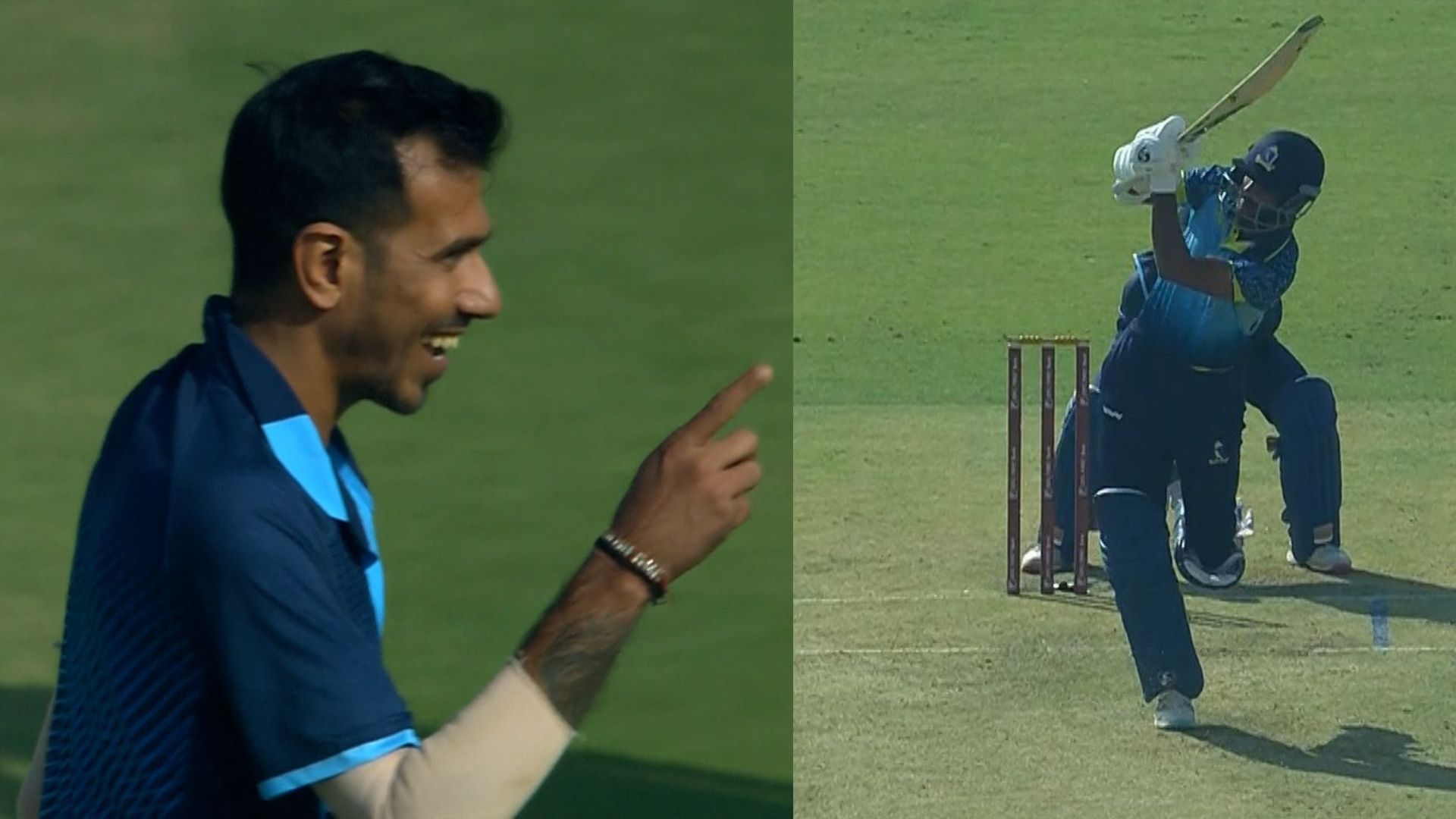 युजवेंद्र चहल ने गेंदबाजी में लूटा मेला, फिरकी में फंसाए 4 बल्लेबाज, KKR के स्पिनर ने भी पलटा खेल