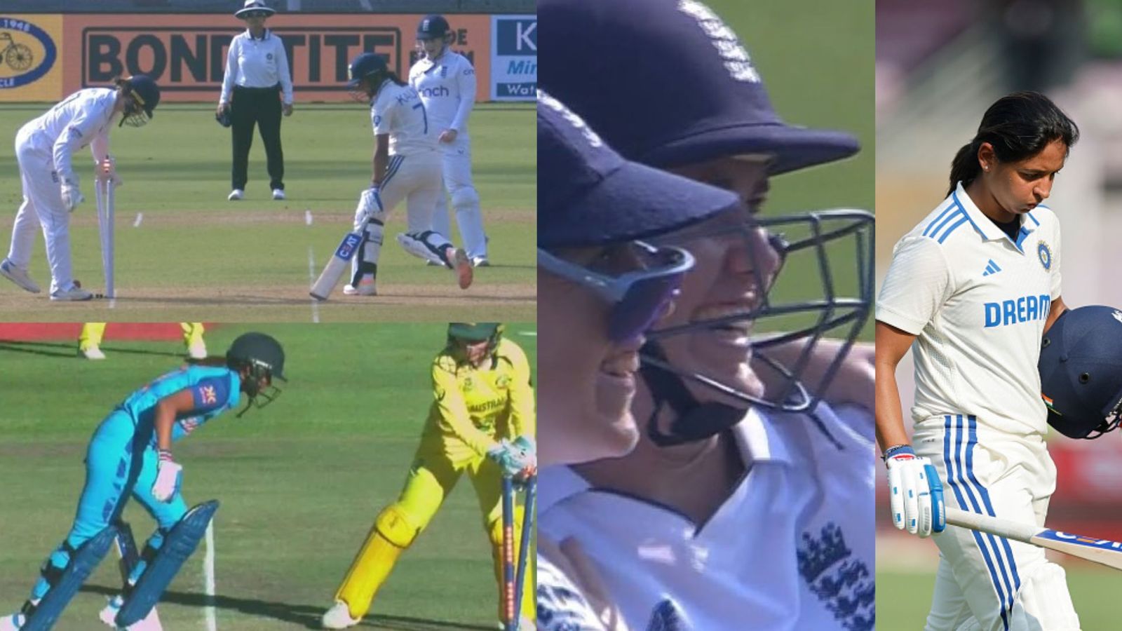 हरमनप्रीत कौर विकेटों के बीच दौड़ में फिर हारी, इस साल दूसरी बार क्रीज के बाहर फंसा बल्ला, रन-आउट से मचा हंगामा, देखें Video हरमनप्रीत कौर विकेटों के बीच दौड़ में फिर हारी, इस साल दूसरी बार क्रीज के बाहर फंसा बल्ला, रन-आउट से मचा हंगामा, देखें Video