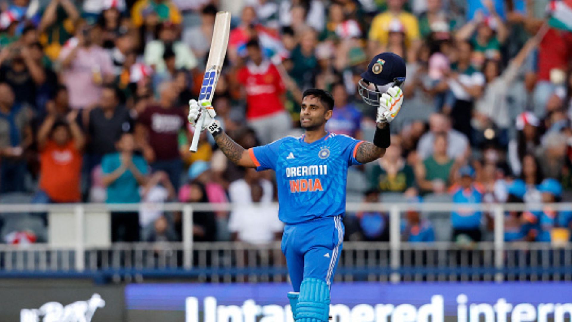 IND vs SA : सूर्यकुमार यादव ने साउथ अफ्रीका में ठोका तूफानी शतक, रोहित शर्मा के मुकाम पर रखा कदम, अब इस मामले में उनके जैसा कोई नहीं  IND vs SA : सूर्यकुमार यादव ने साउथ अफ्रीका में ठोका तूफानी शतक, रोहित शर्मा के मुकाम पर रखा कदम, अब इस मामले में उनके जैसा कोई नहीं