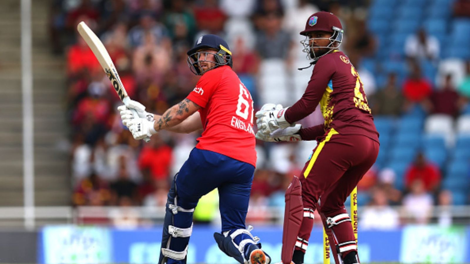 WI vs ENG: फिल सॉल्ट का लगातार दूसरा टी20 शतक बना वेस्टइंडीज के लिए काल, अकेले लड़े रसेल फिर भी 75 रन से हारी टीम, 2-2 की बराबरी पर सीरीज WI vs ENG: फिल सॉल्ट का लगातार दूसरा टी20 शतक बना वेस्टइंडीज के लिए काल, अकेले लड़े रसेल फिर भी 75 रन से हारी टीम, 2-2 की बराबरी पर सीरीज