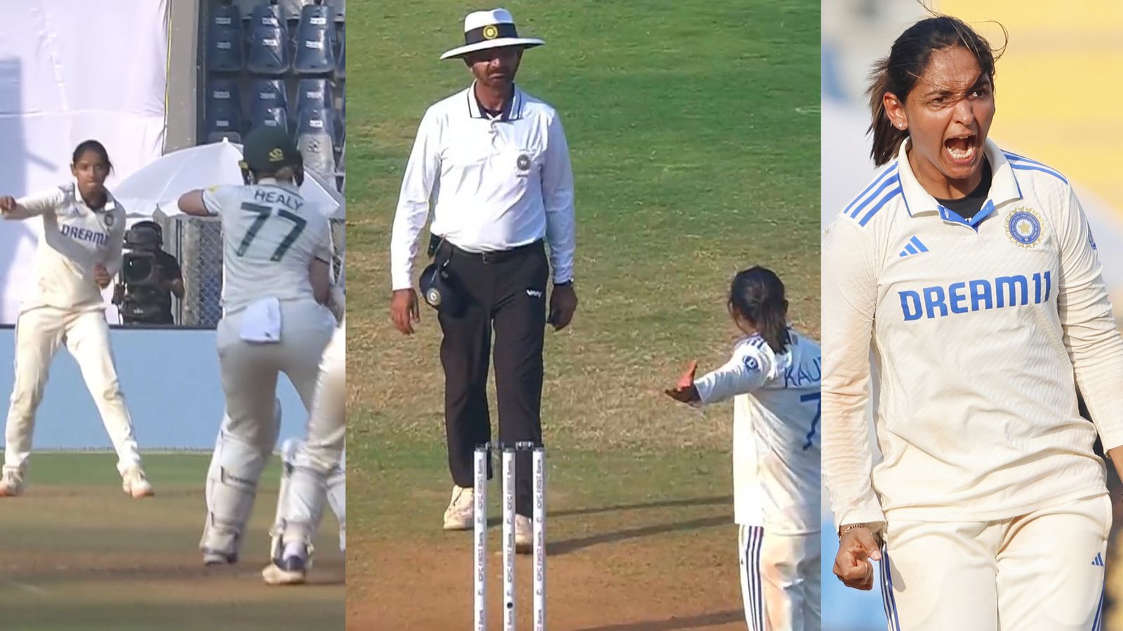 हरमनप्रीत कौर-एलिसा हीली में जमकर तकरार, शरीर पर थ्रो फेंकने से हुआ टकराव, भारतीय कप्तान ने ऐसे लिया बदला हरमनप्रीत कौर-एलिसा हीली में जमकर तकरार, शरीर पर थ्रो फेंकने से हुआ टकराव, भारतीय कप्तान ने ऐसे लिया बदला