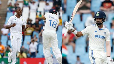 IND vs SA : रबाडा के पंजे से घायल हुई टीम इंडिया को केएल राहुल ने उबारा, पहले दिन बारिश के बीच भारत ने बनाए 208 रन    कगिसो रबाडा और केएल राहुल