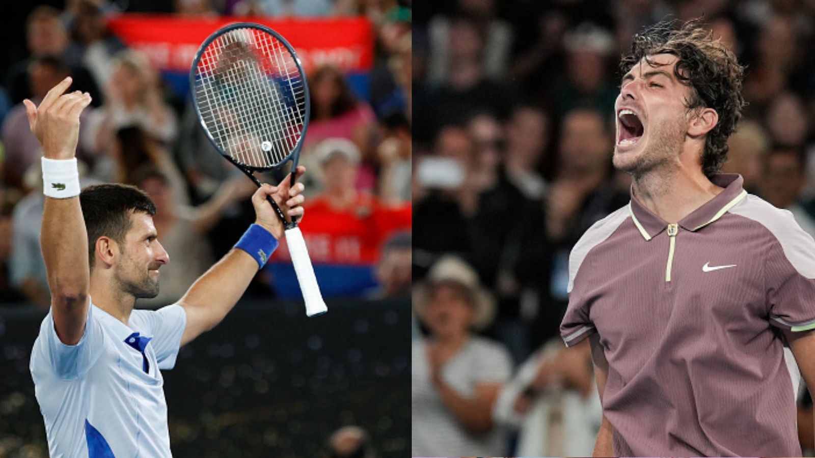 Australian Open राउंडअप: नोवाक जोकोविच ने क्वार्टरफाइनल में पहुंच फेडरर की बराबरी की, टेलर ने सितसिपास को किया बाहर Australian Open राउंडअप: नोवाक जोकोविच ने क्वार्टरफाइनल में पहुंच फेडरर की बराबरी की, टेलर ने सितसिपास को किया बाहर