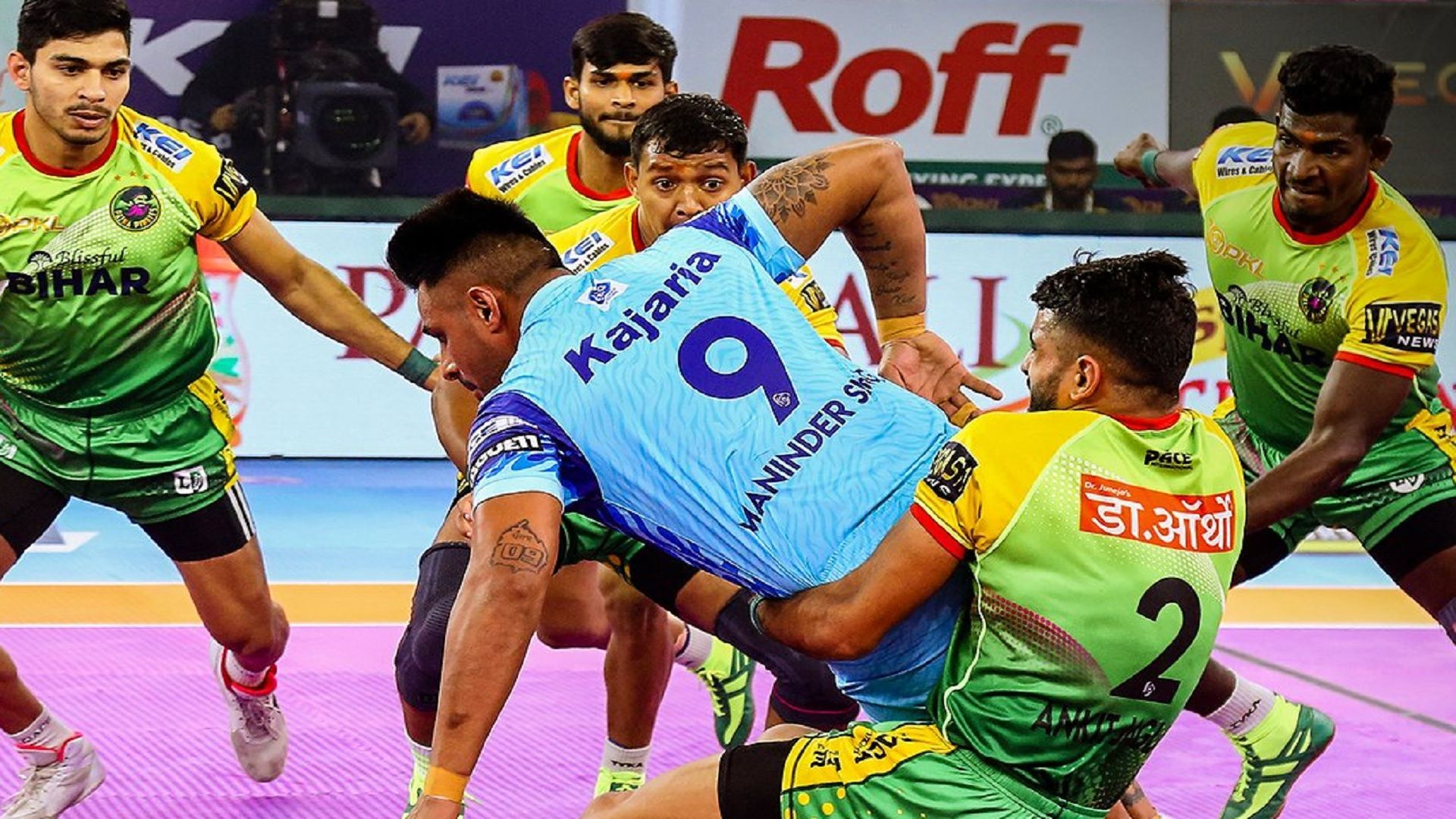 PKL: मंजीत और प्रतीक का धमाल, पटना पाइरेट्स और गुजरात जायंट्स को मिली जबरदस्‍त जीत