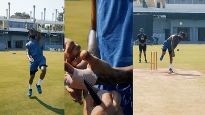 हार्दिक पंड्या की मैदान में वापसी, IPL 2024 के लिए शुरू की गेंदबाजी, मुंबई इंडियंस को इस Video से मिली होगी बड़ी राहत IPL 2024 के लिए गेंदबाजी अभ्यास करते हार्दिक पंड्या (फोटो क्रेडिट - हार्दिक पंड्या इन्स्टाग्राम)