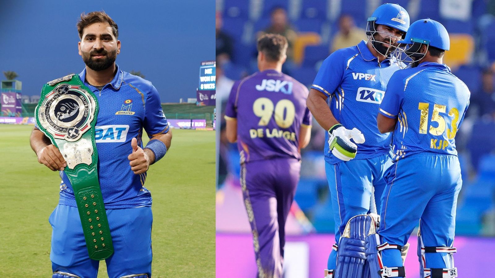 ILT20 : पाकिस्तानी खिलाड़ी ने 89 रनों की पारी से मुंबई इंडियंस वाली टीम को जिताया, आंद्रे रसेल के 6 छक्कों पर फिरा पानी ILT20 : पाकिस्तानी खिलाड़ी ने 89 रनों की पारी से मुंबई इंडियंस वाली टीम को जिताया, आंद्रे रसेल के 6 छक्कों पर फिरा पानी