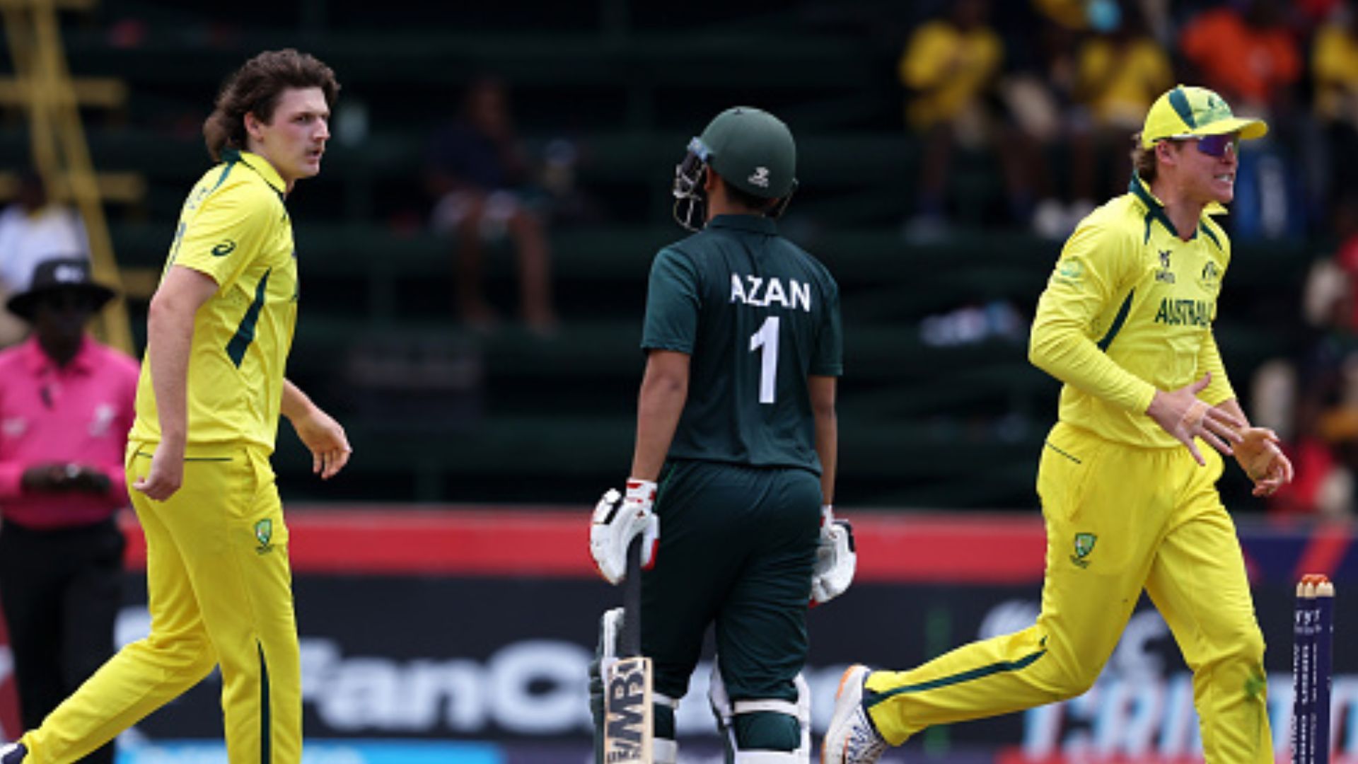 U-19 World Cup, PAK vs AUS : 179 रनों पर पाकिस्तान को समेटने वाली ऑस्ट्रेलिया सांसे थामकर छठी बार पहुंची फाइनल, अब भारत से होगी खिताबी जंग 