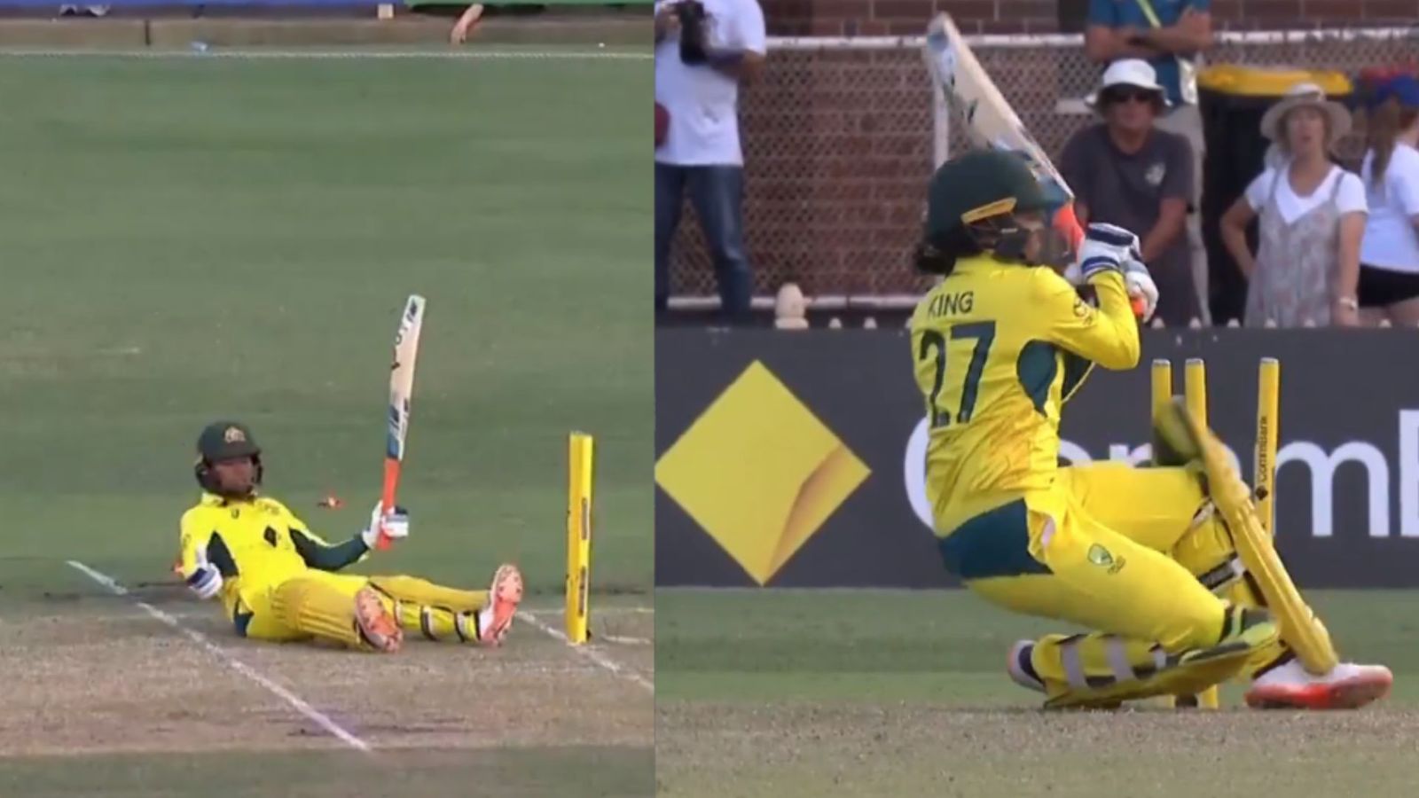 पहले जड़ा दनदनाता सिक्स फिर स्टंप्स पर दे मारा बल्ला, मगर अंपायर ने दिया Not Out, Video से जानें ये क्या हुआ? पहले जड़ा दनदनाता सिक्स फिर स्टंप्स पर दे मारा बल्ला, मगर अंपायर ने दिया Not Out, Video से जानें ये क्या हुआ?